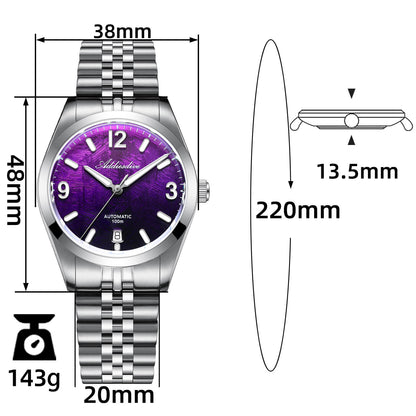 🔥SALDI D'AUTUNNO 🔥 Addiesdive Orologio Automatico di Lusso 39mm AD2547