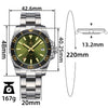 ★Offerta Speciale★ Orologio subacqueo automatico da uomo ADDIESDIVE con vetro zaffiro sintetico AD2504