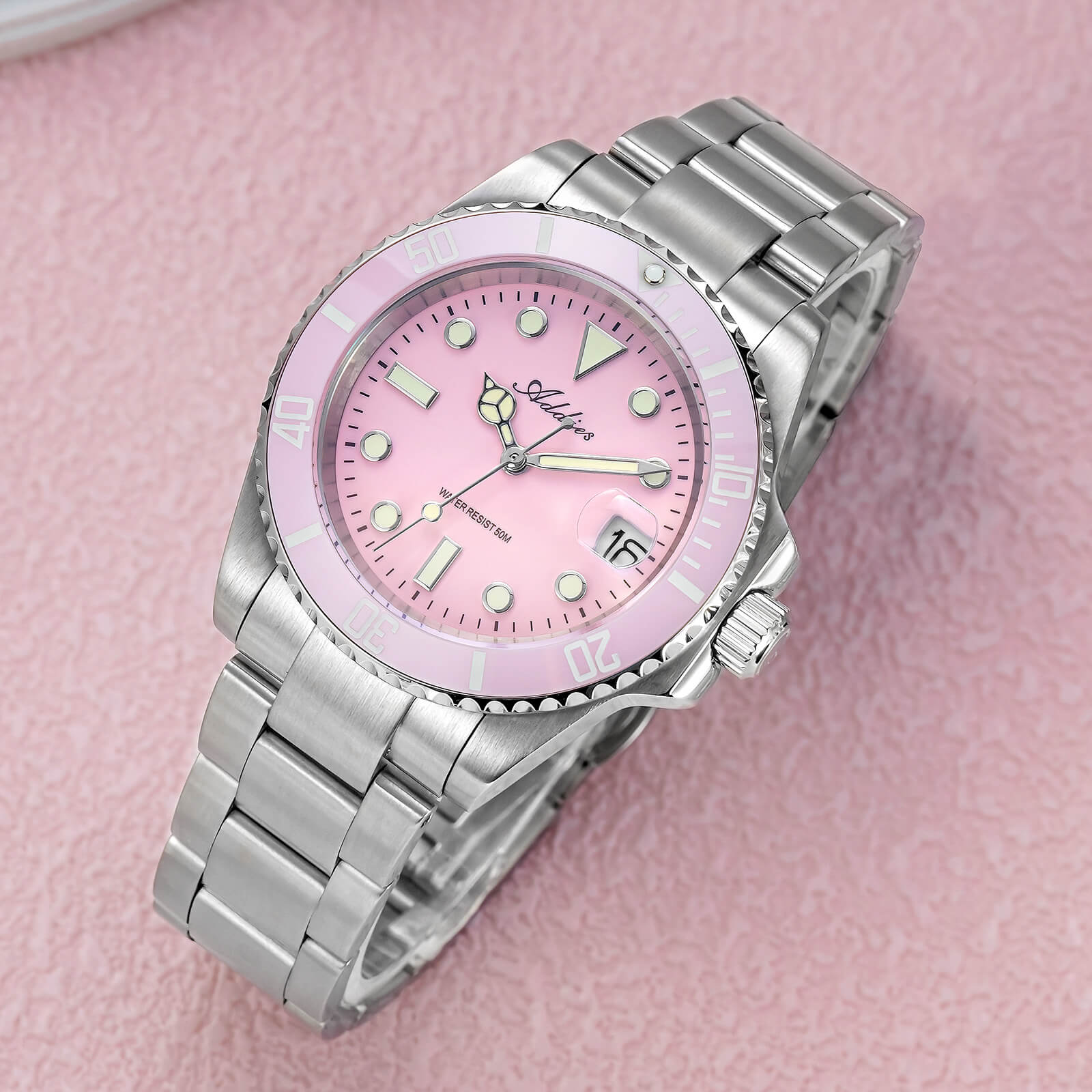 Addies Orologio al quarzo Luxury in acciaio inossidabile AW25902