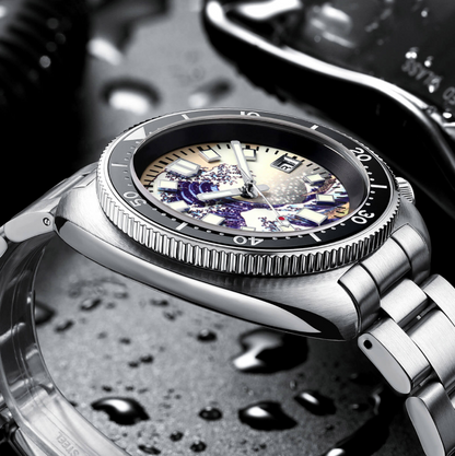 Orologio subacqueo ADDIESIVE con vetro zaffiro sintetico e quadrante luminoso 200M H8-Surf