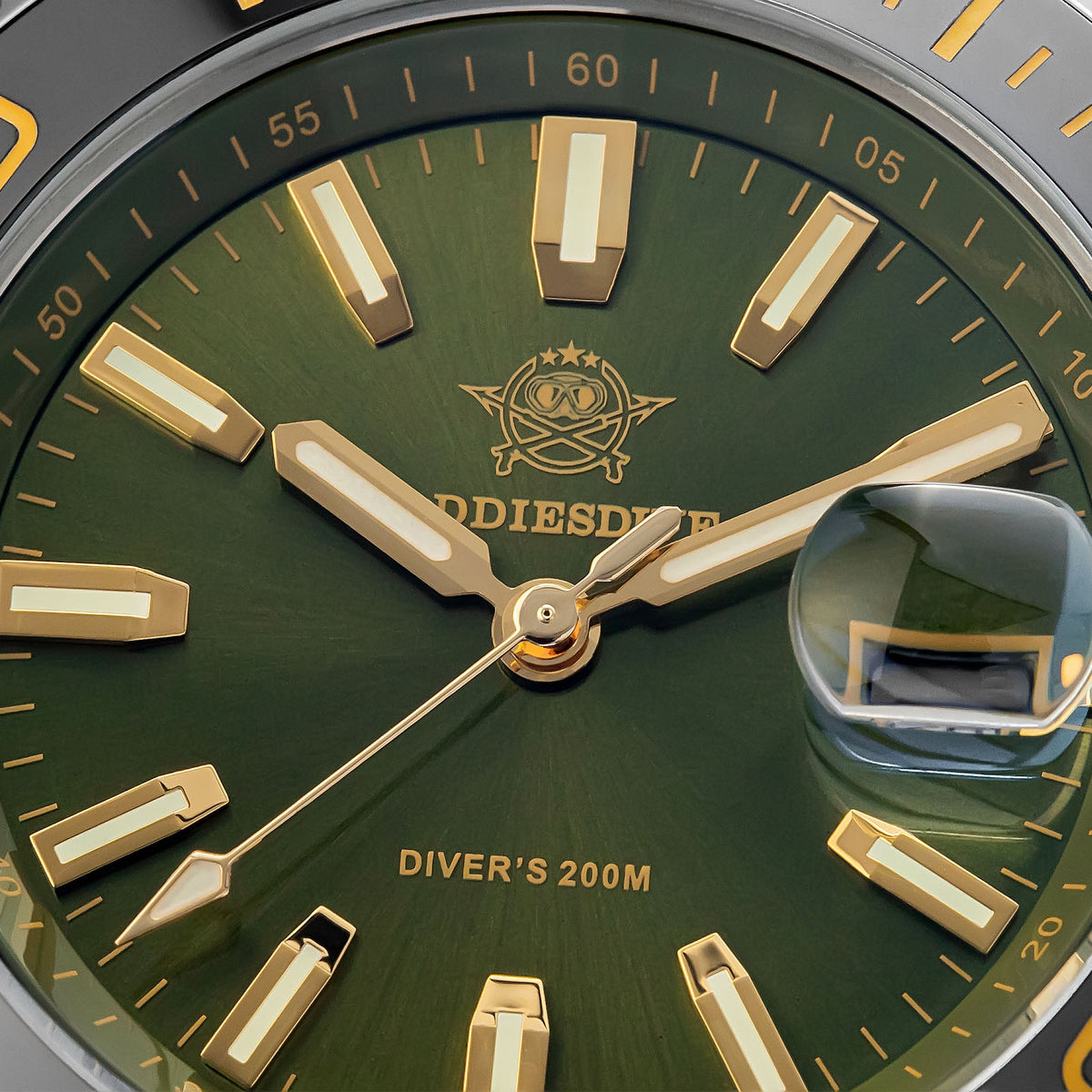 ★Speciale Capodanno★Orologio al quarzo vintage ADDIESDIVE da 41 mm, subacquei, AD2510