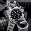 ADDIESDIVE Orologio automatico in cristallo di zaffiro da 39 mm Orologio da campo AD2074