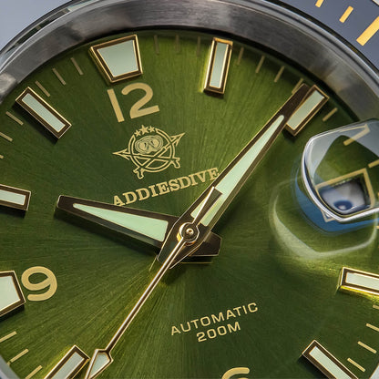 ADDIESDIVE Orologio Subacqueo Retro NH35 Sub AD2085