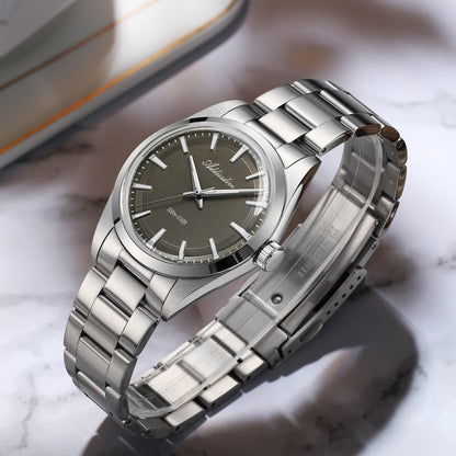 ★Magazzino Italia★ADDIESDIVE 36mm Orologio al Quarzo di Lusso VH31 AD2066