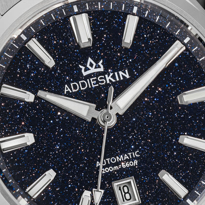🔥SALDI D'AUTUNNO 🔥 Orologio automatico di lusso AddiesKIN K010 da 40 mm con quadrante in pietra naturale e movimento Miyota 9015
