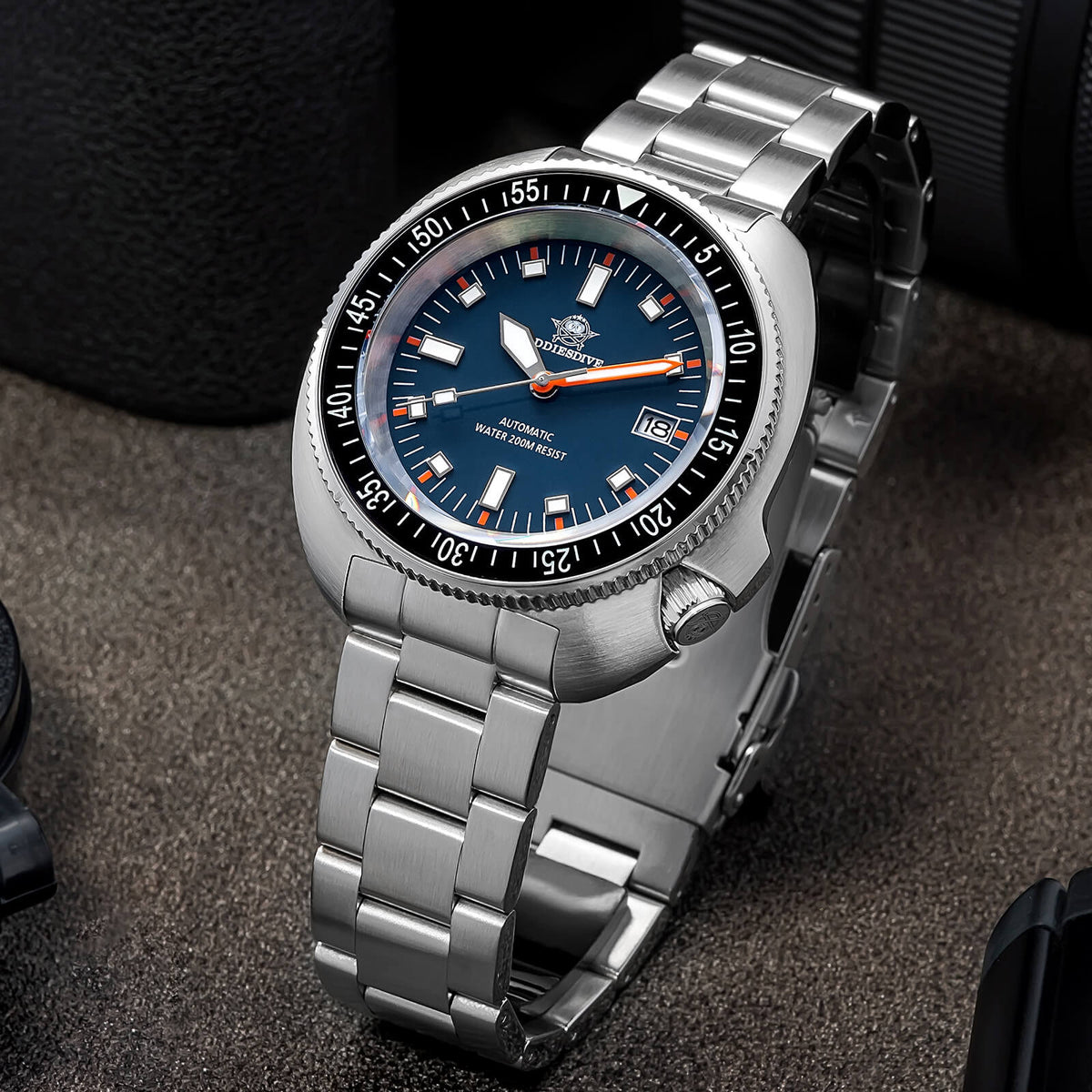 ★Saldi Anniversario★ADDIESDIVE Orologio Subacqueo Retro Captain Willard AD2081