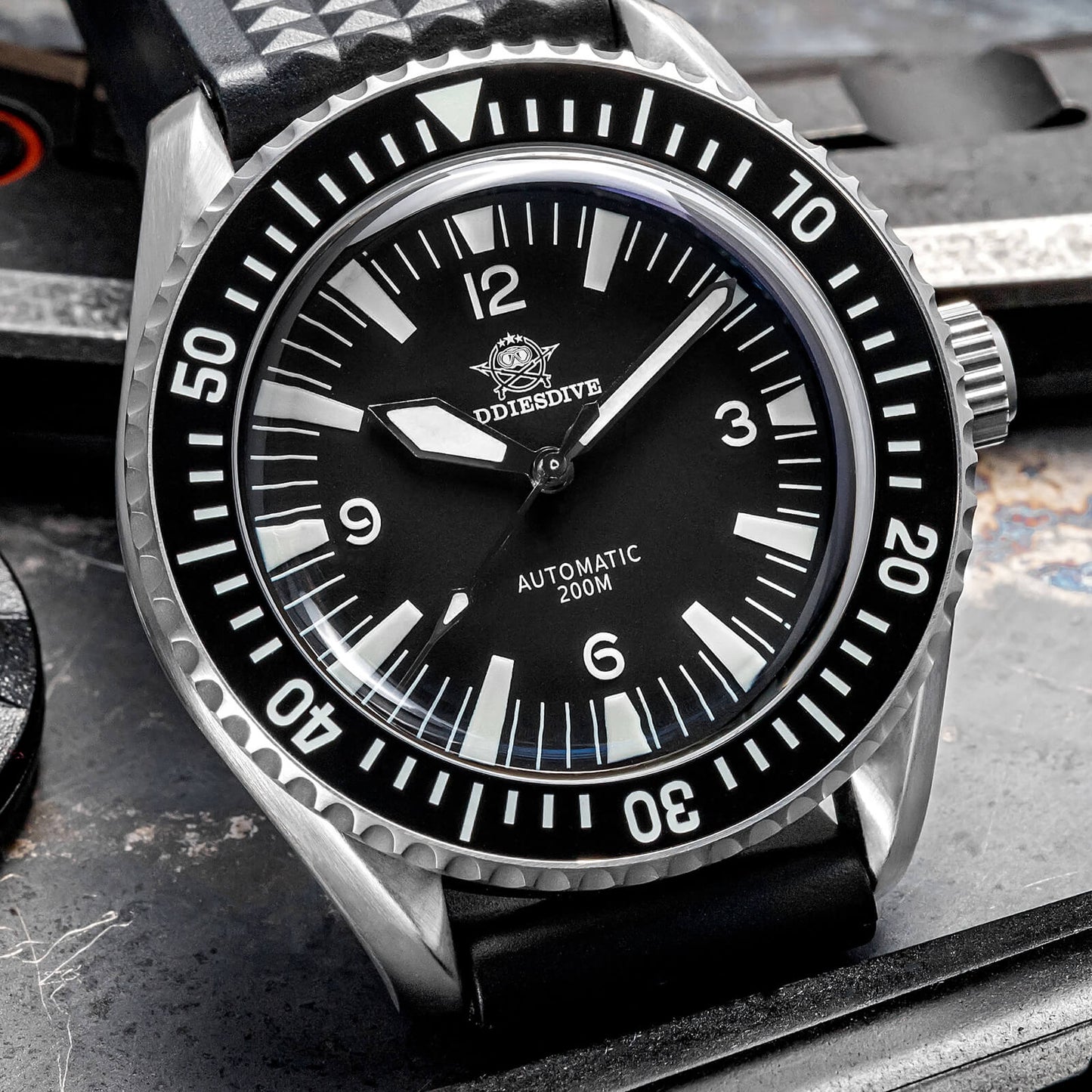 ADDIESDIVE Orologio Subacqueo Automatico Milsub AD2056