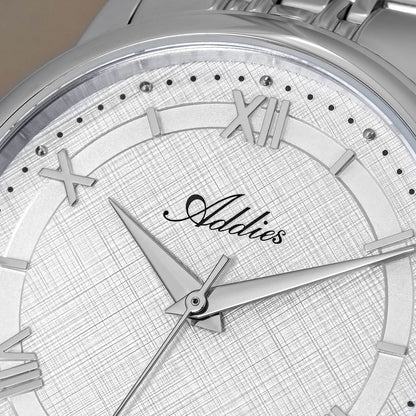 Orologio da donna di lusso Addies, al quarzo, in acciaio inossidabile, 31 mm – AW25904