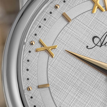 Orologio da donna di lusso Addies, al quarzo, in acciaio inossidabile, 31 mm – AW25904