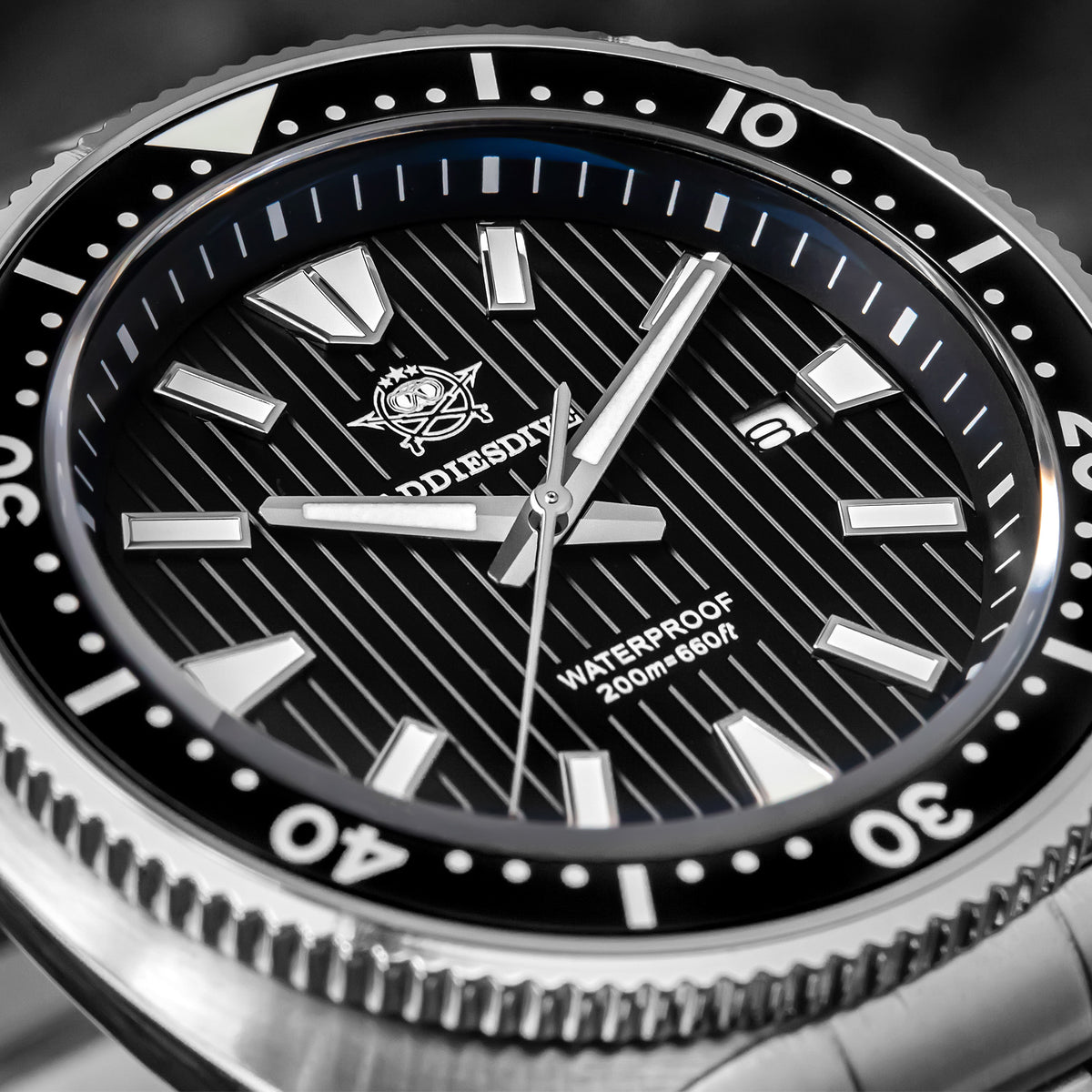 ★Offerta speciale★ Orologio subacqueo al quarzo da uomo Addiesdive Turtle 41 mm AD2507