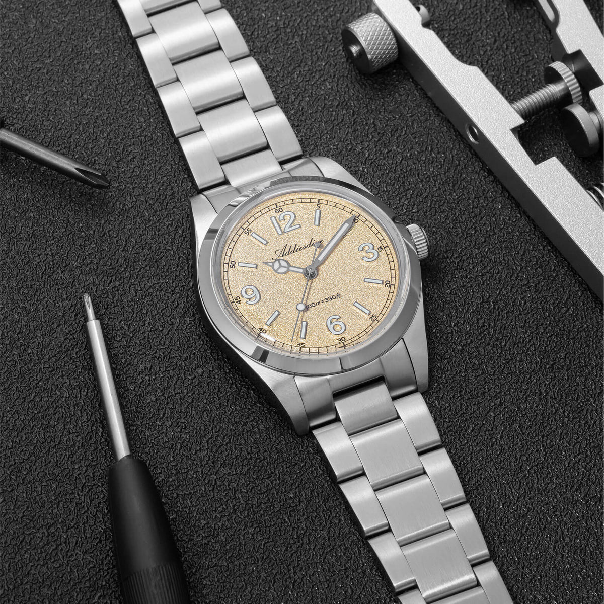 ★Saldi Anniversario★Orologio da campo al quarzo ADDIESDIVE 36mm VH31 AD2518