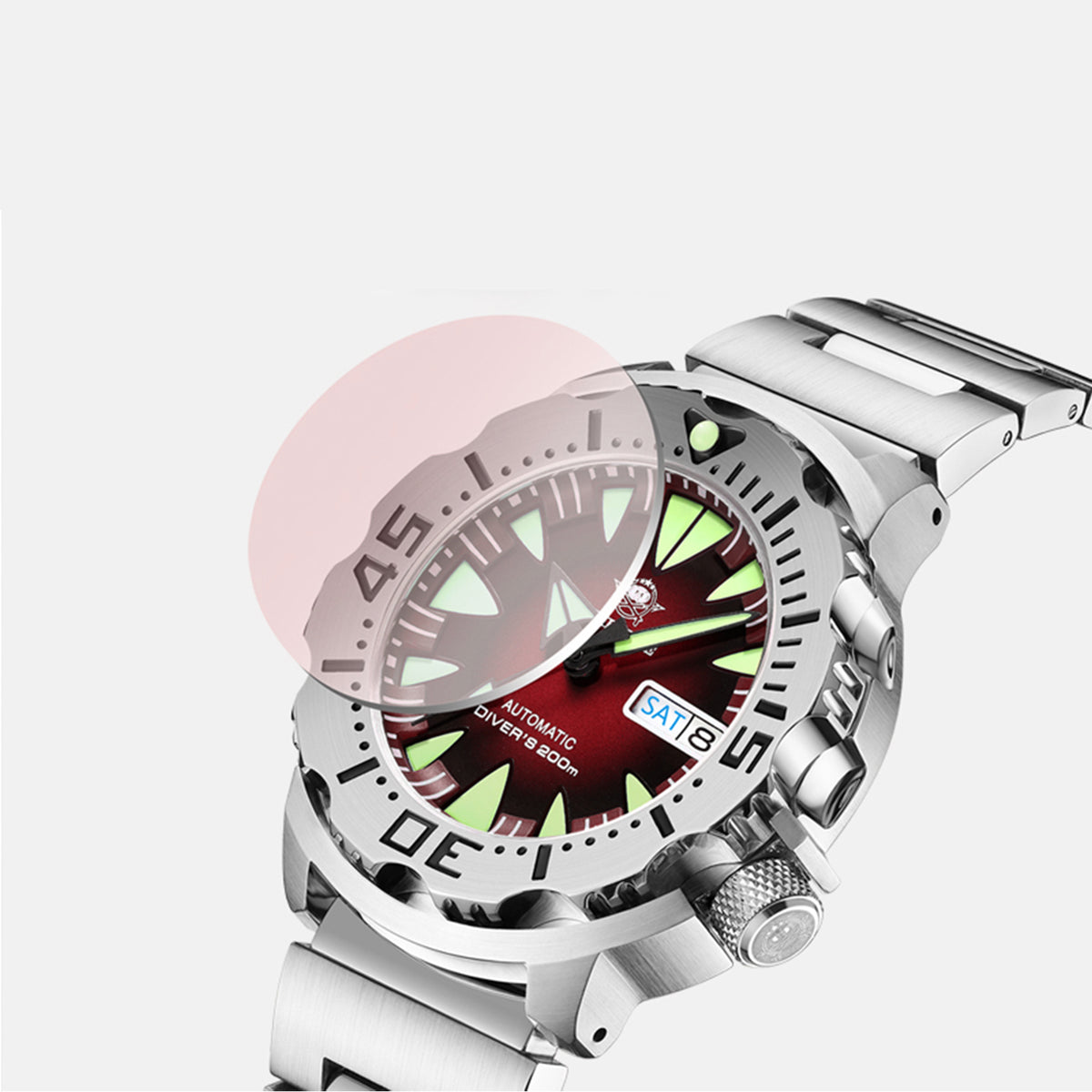 🔥SALDI D'AUTUNNO 🔥 Orologi automatici da sub ADDIESDIVE® Monster da uomo (AD2103)