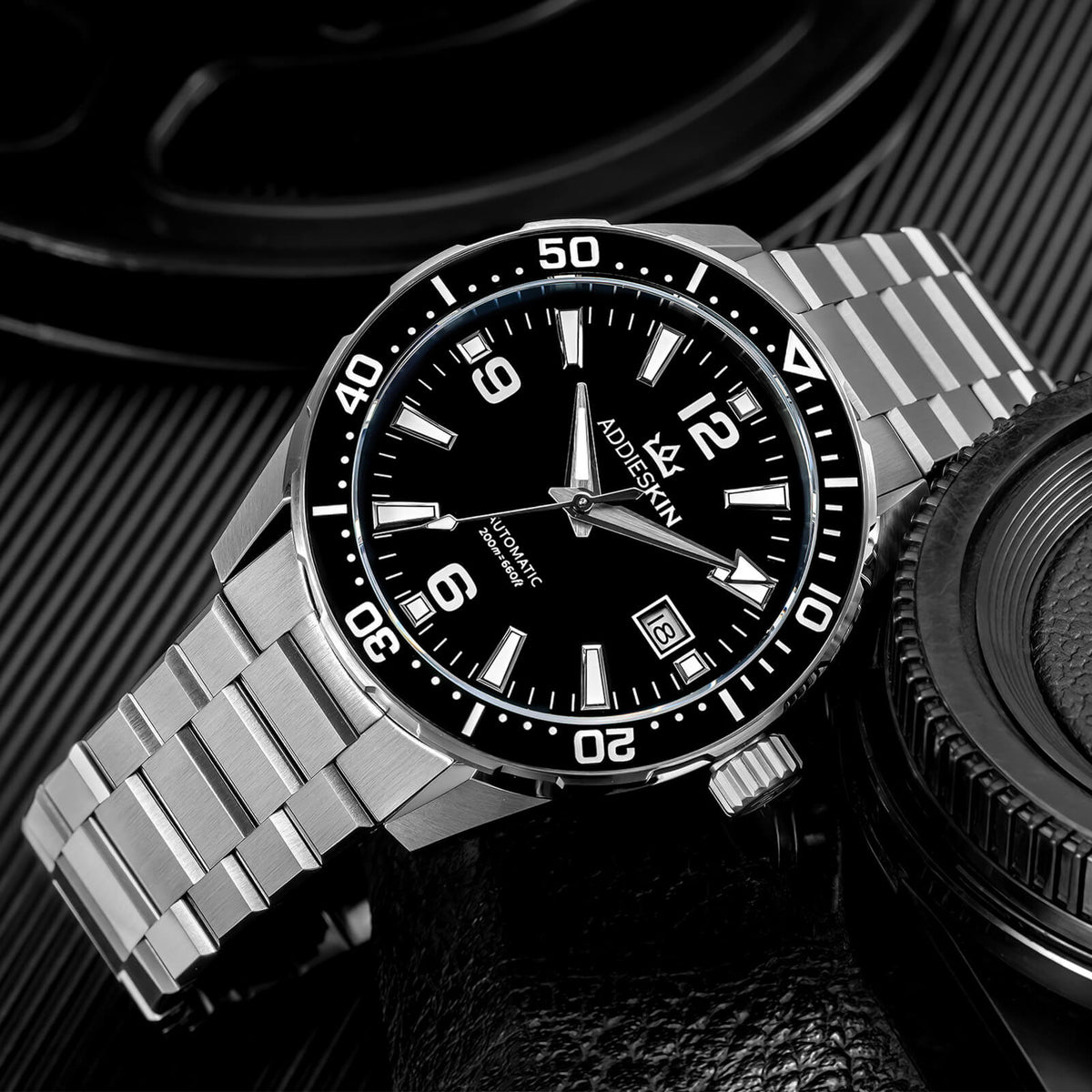 AddiesKIN Orologio da uomo di lusso 40 mm con movimento Miyota 9015 – Modello K009