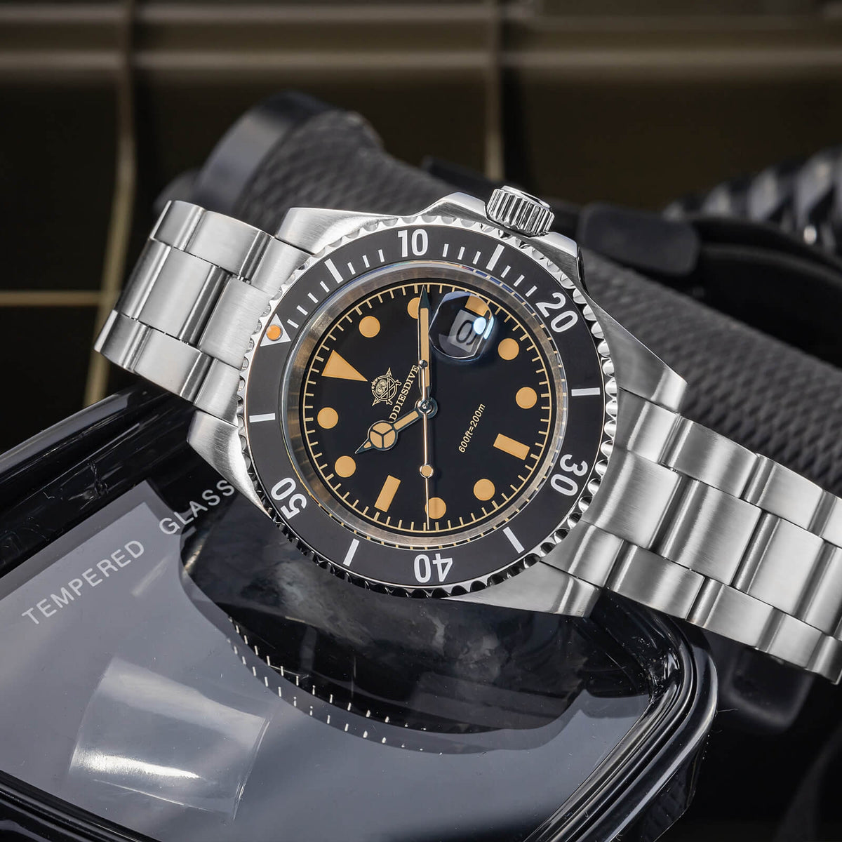 🔥SALDI D'AUTUNNO 🔥 ADDIESDIVE Orologio al Quarzo Retro Sub AD2054