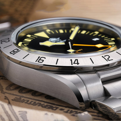 ★Speciale Capodanno★Orologio al quarzo ADDIESDIVE 39mm BB GMT con movimento RONDA515 (AD2035/AD2036)