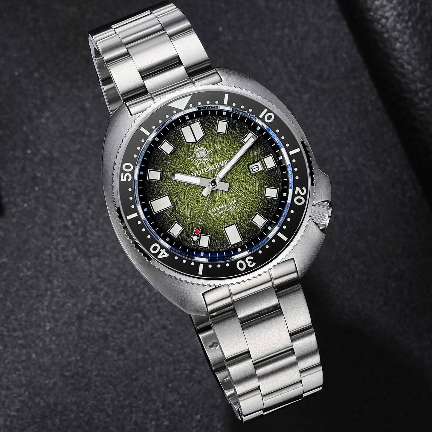 ★Saldi Anniversario★Addiesdive Turtle Orologio subacqueo al quarzo da uomo con cristallo di zaffiro AD2511