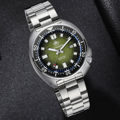 ★Saldi Anniversario★Addiesdive Turtle Orologio subacqueo al quarzo da uomo con cristallo di zaffiro AD2511