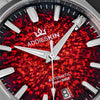 AddiesKIN Orologio da uomo K003 con quadrante effetto ghiaccio crepato, 38 mm, movimento Miyota 9015