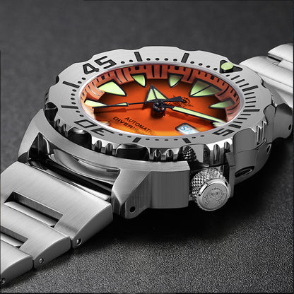 🔥SALDI D'AUTUNNO 🔥 Orologi automatici da sub ADDIESDIVE® Monster da uomo (AD2103)