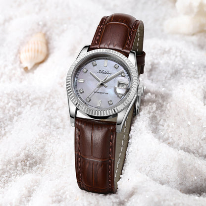 ★Nuovi Arrivi★Orologio da donna Addies da 28 mm con movimento al quarzo di lusso, modello AW25905