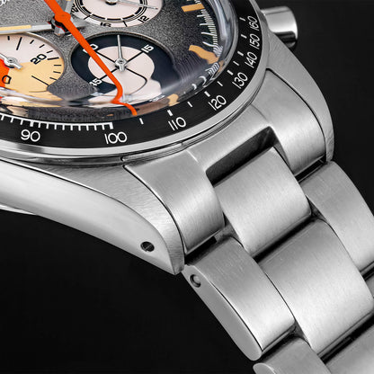 ADDIESDIVE 37mm Orologio Cronografo al Quarzo di Lusso AD2551