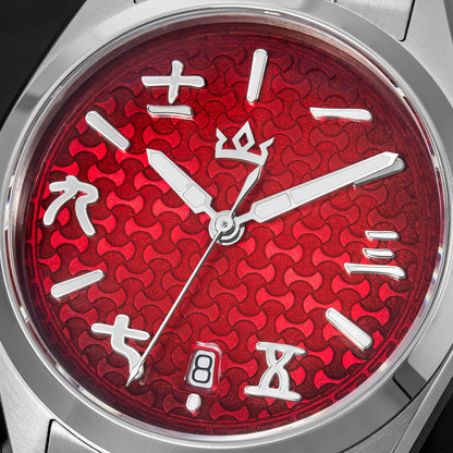 🔥SALDI D'AUTUNNO 🔥 Orologio automatico AddiesKIN K011 da 38 mm con quadrante a motivo "lingotto" e movimento 9015
