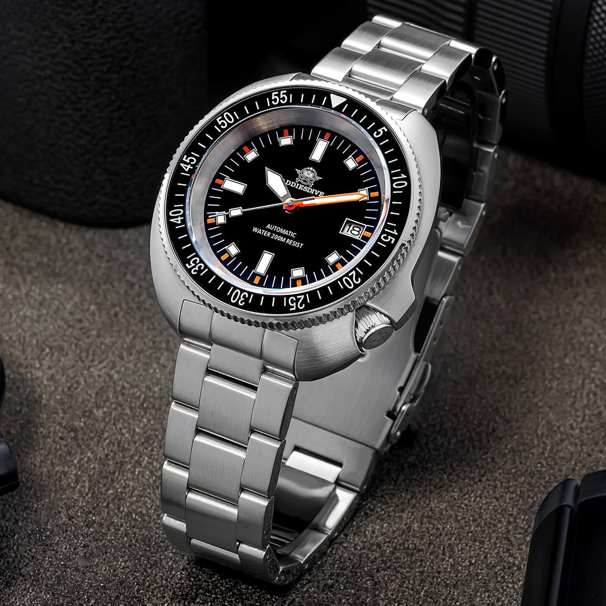 ★Saldi Anniversario★ADDIESDIVE Orologio Subacqueo Retro Captain Willard AD2081
