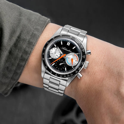 🔥SALDI D'AUTUNNO 🔥 Orologio cronografo al quarzo ADDIESDIVE 37 mm VK63 da corsa AD2539