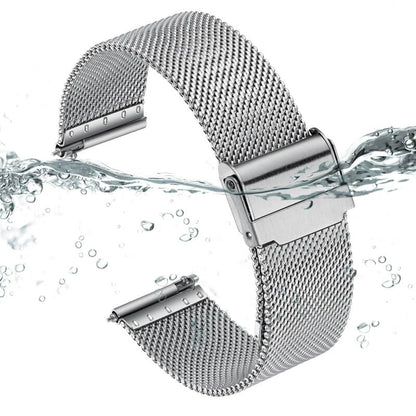 ADDIESDIVE Cinturino per Orologio in Maglia di Acciaio Inossidabile da 20 mm