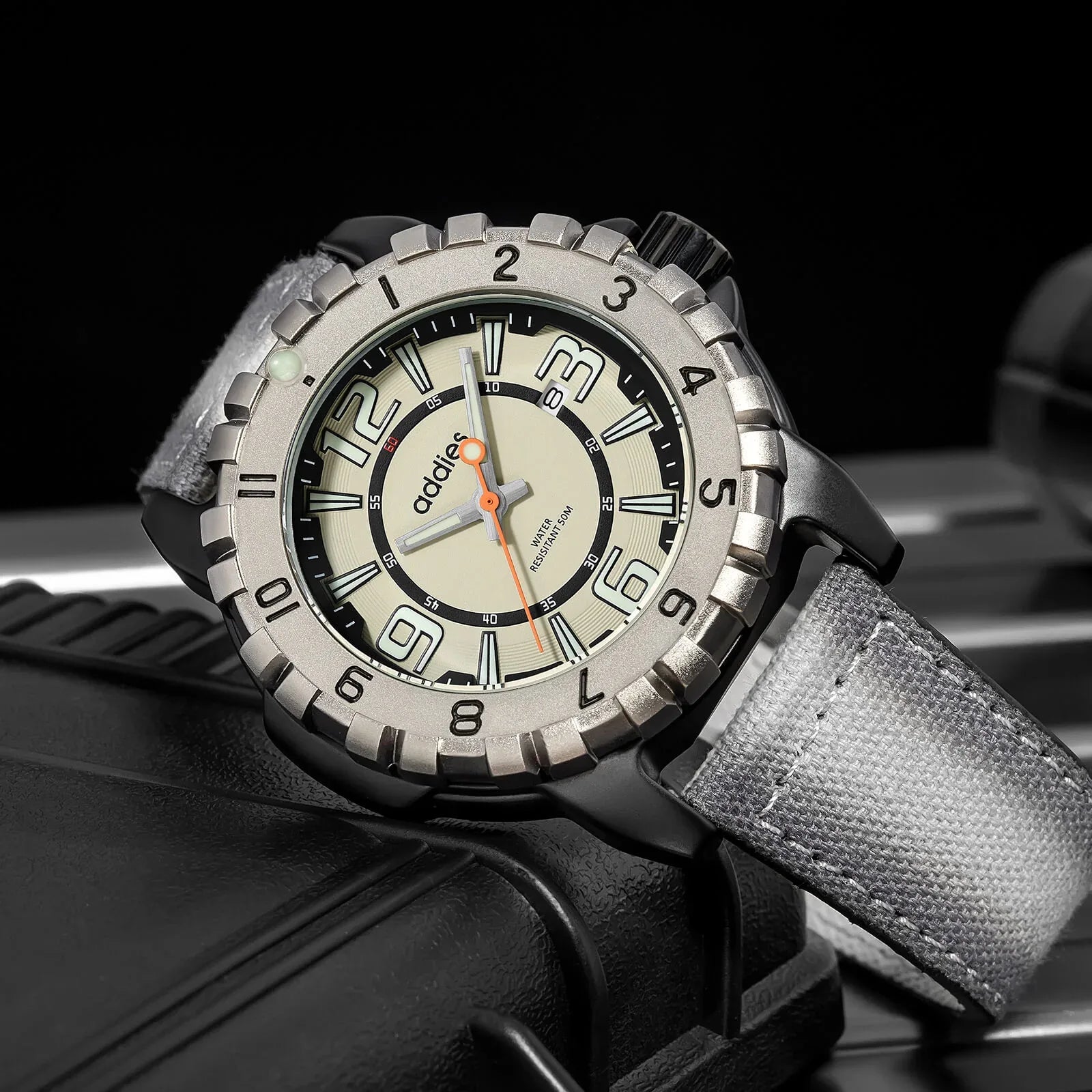 ADDIES Orologio Sportivo al Quarzo MY-057, Impermeabile Fino a 50 m