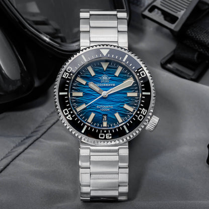 ★Speciale Capodanno★Addiesdive 46mm 1000m Orologio Subacqueo AD2069