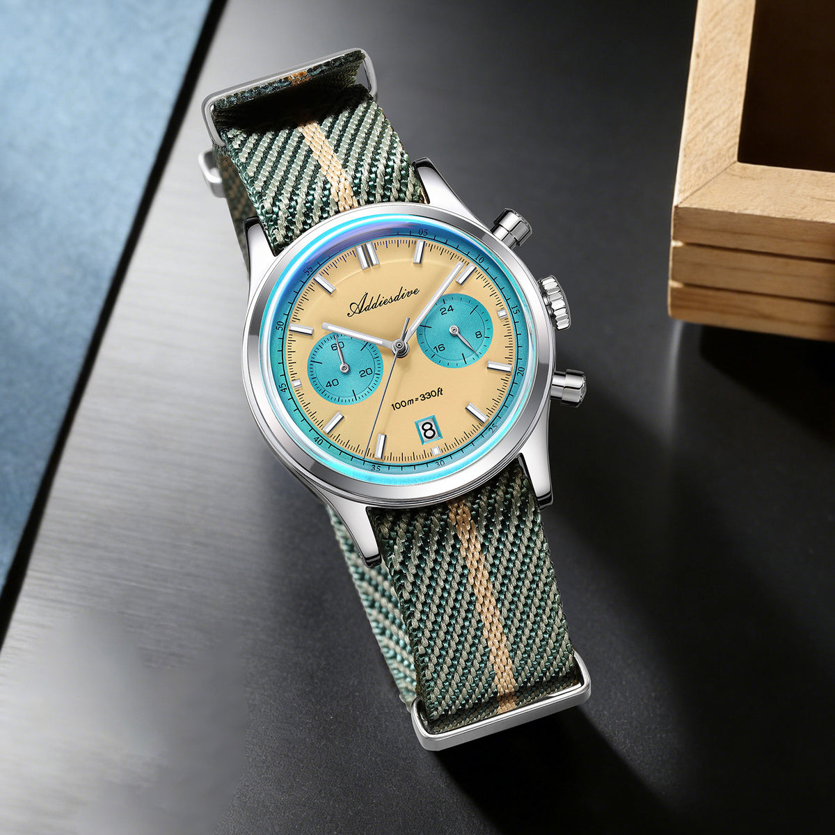 🔥SALDI D'AUTUNNO 🔥 Orologio cronografo ADDIESDIVE OS21 da 38 mm AD2542