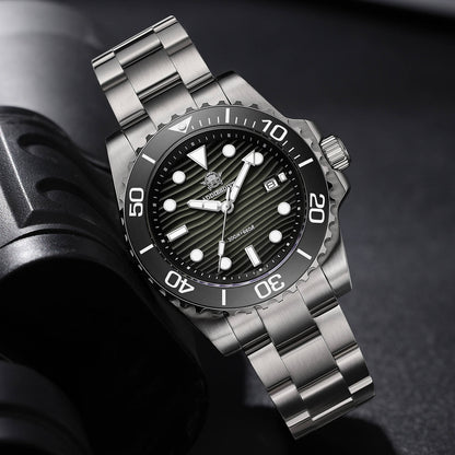 🔥SALDI D'AUTUNNO 🔥Orologio subacqueo al quarzo Addiesdive da 41 mm con quadrante a trama "deserto" AD2537