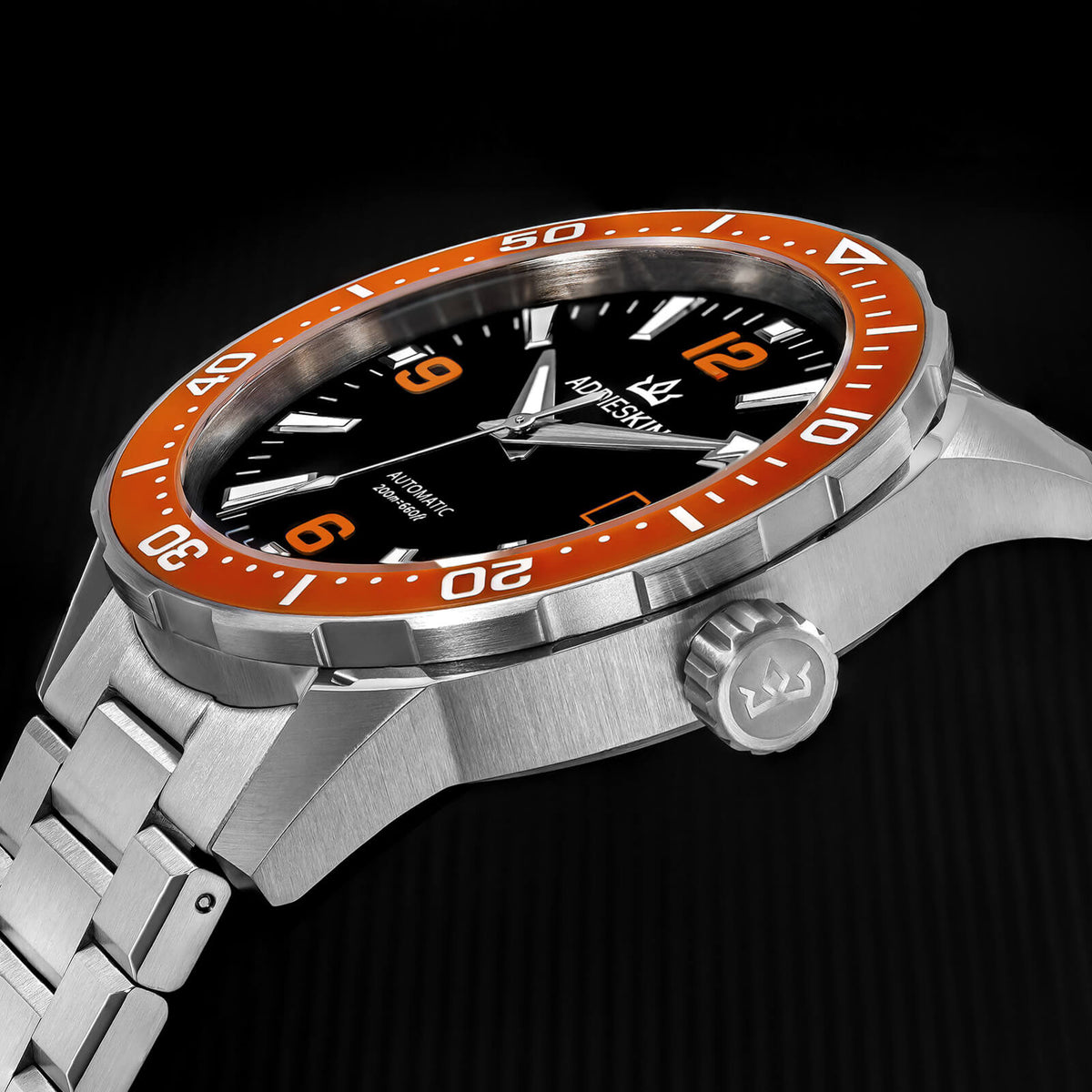 AddiesKIN Orologio da uomo di lusso 40 mm con movimento Miyota 9015 – Modello K009