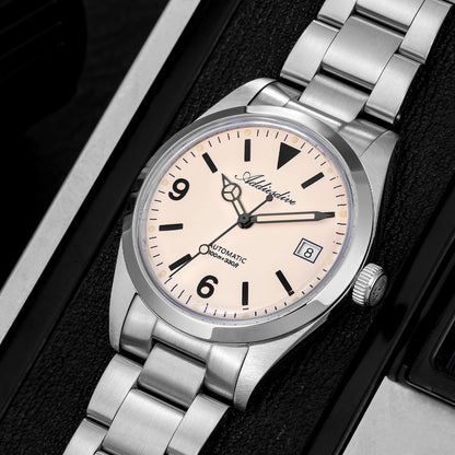 Orologio ADDIESDIVE 36mm AD2556 Automatico Stile Explorer con Movimento ST2130 e Vetro Zaffiro Bombato