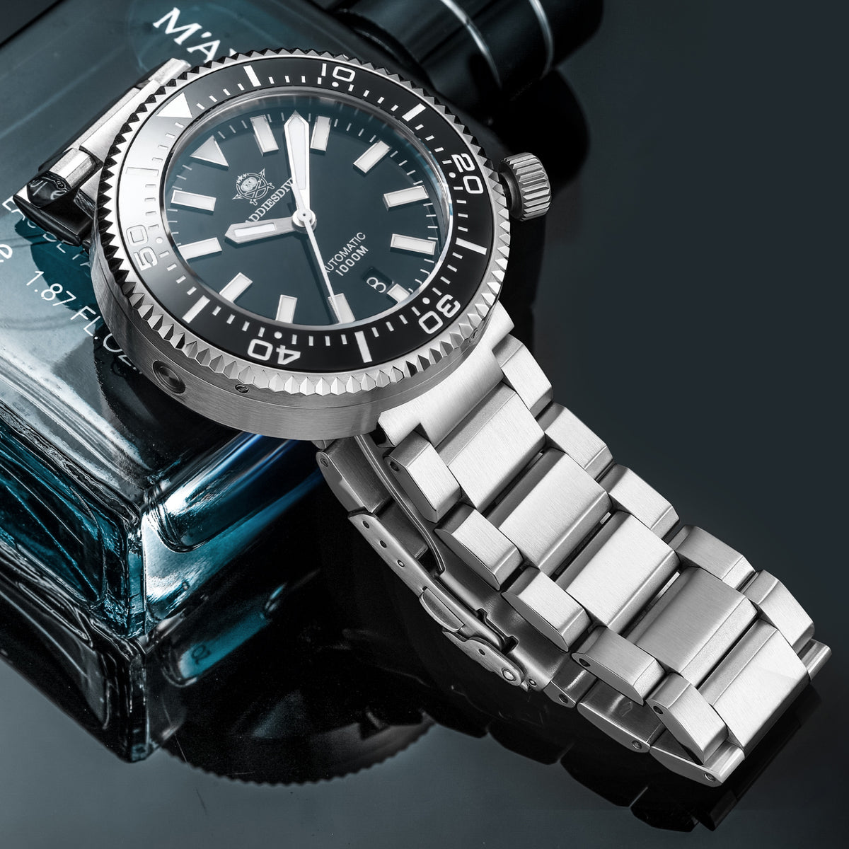 ADDIESDIVE Diver 1000M Orologio subacqueo professionale 45mm (MY-H6)