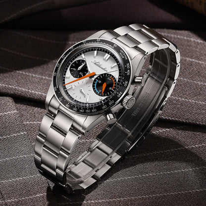 🔥SALDI D'AUTUNNO 🔥 Orologio cronografo al quarzo ADDIESDIVE 37 mm VK63 da corsa AD2539