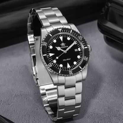 🔥SALDI D'AUTUNNO 🔥 ADDIESDIVE Orologio al Quarzo da 39 mm con Lunetta Girevole Bidirezionale AD2068