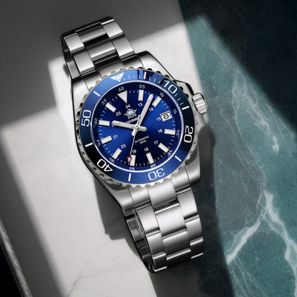 ★Saldi Anniversario★Orologio subacqueo automatico da uomo ADDIESDIVE con vetro zaffiro sintetico AD2504