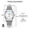 Addiesdive Orologio Automatico da 39 mm Subacqueo 100 m NH35 (AD2029)