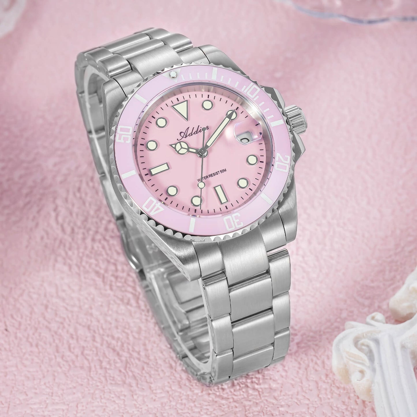 Addies Orologio al quarzo Luxury in acciaio inossidabile AW25902