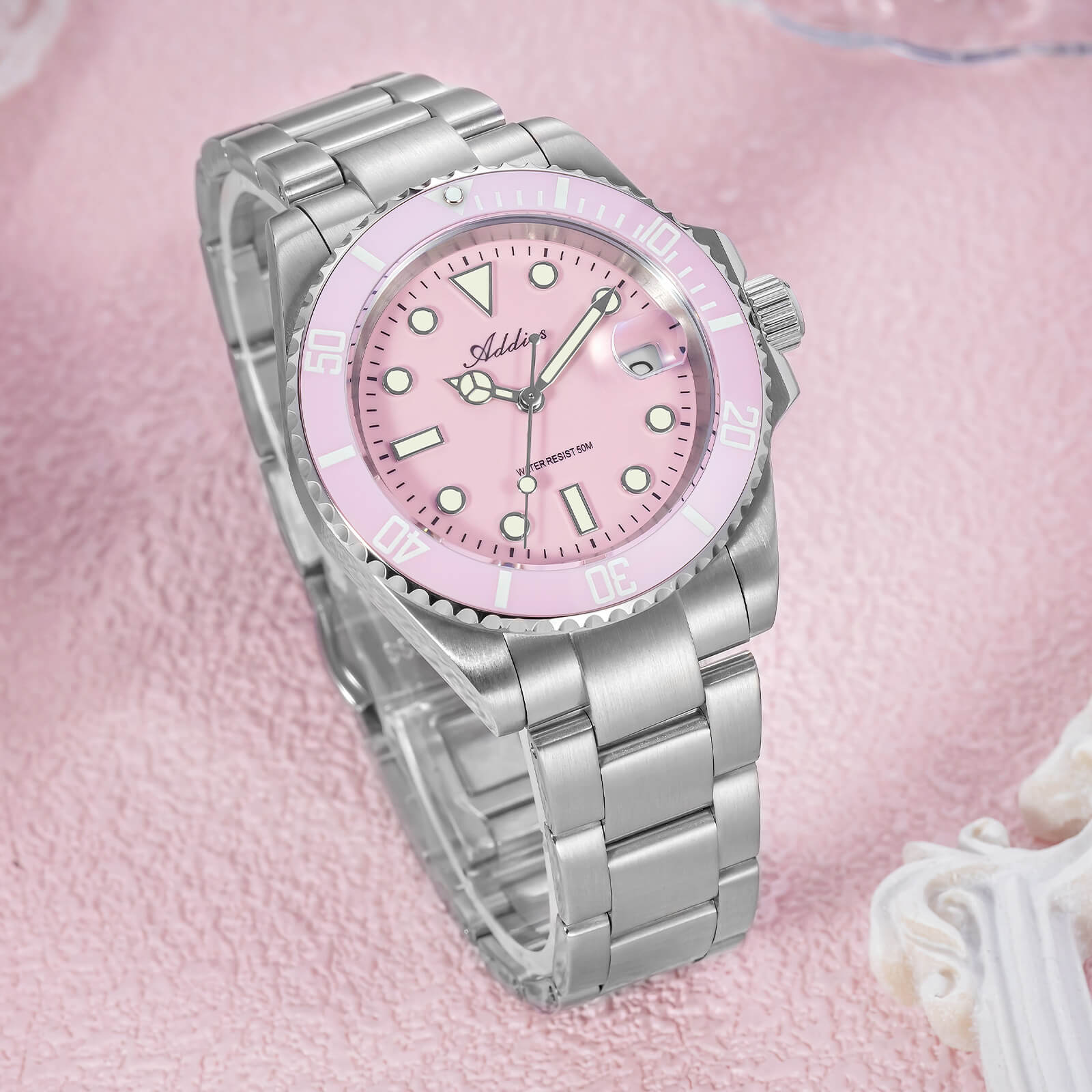 Addies Orologio al quarzo Luxury in acciaio inossidabile AW25902