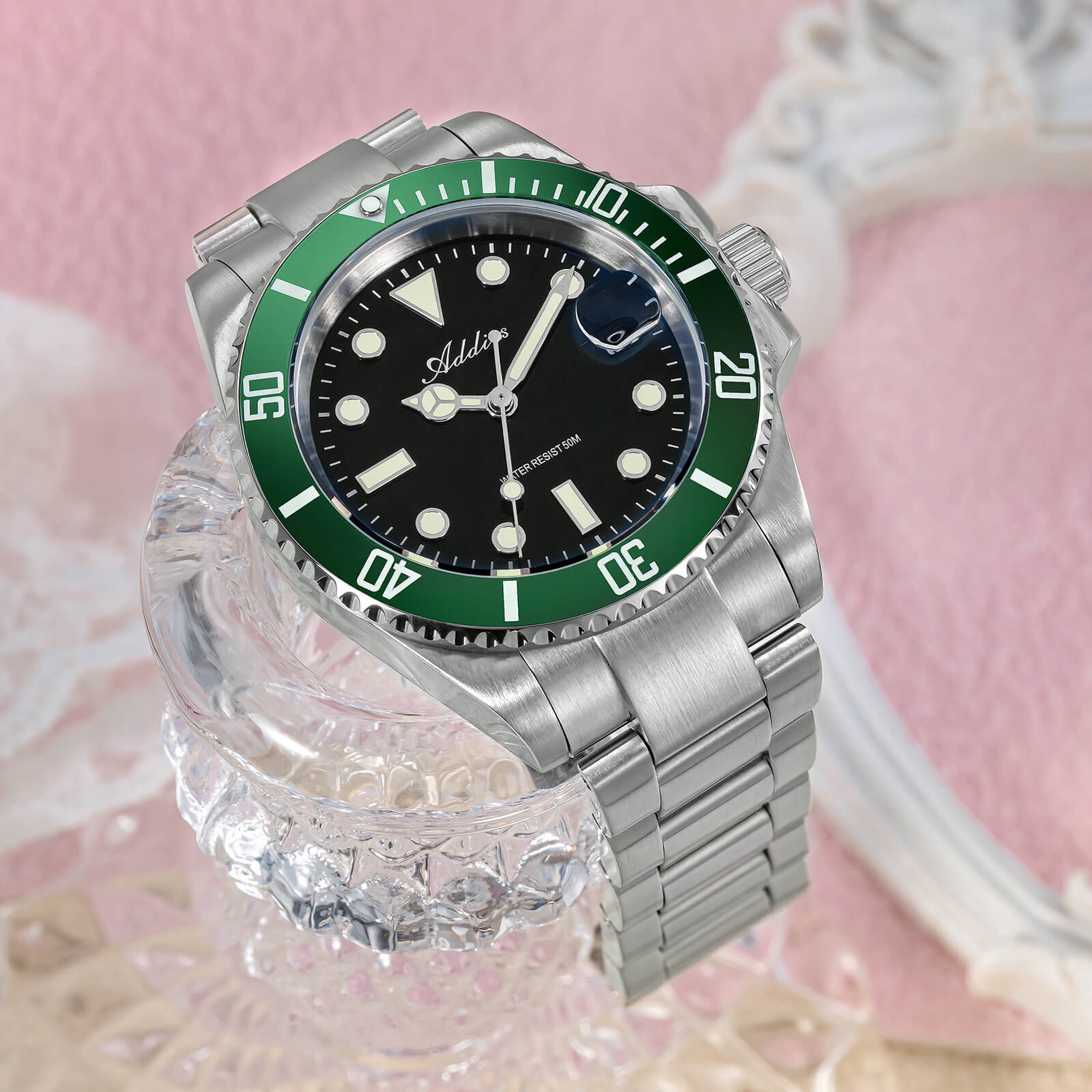 Addies Orologio al quarzo Luxury in acciaio inossidabile AW25902