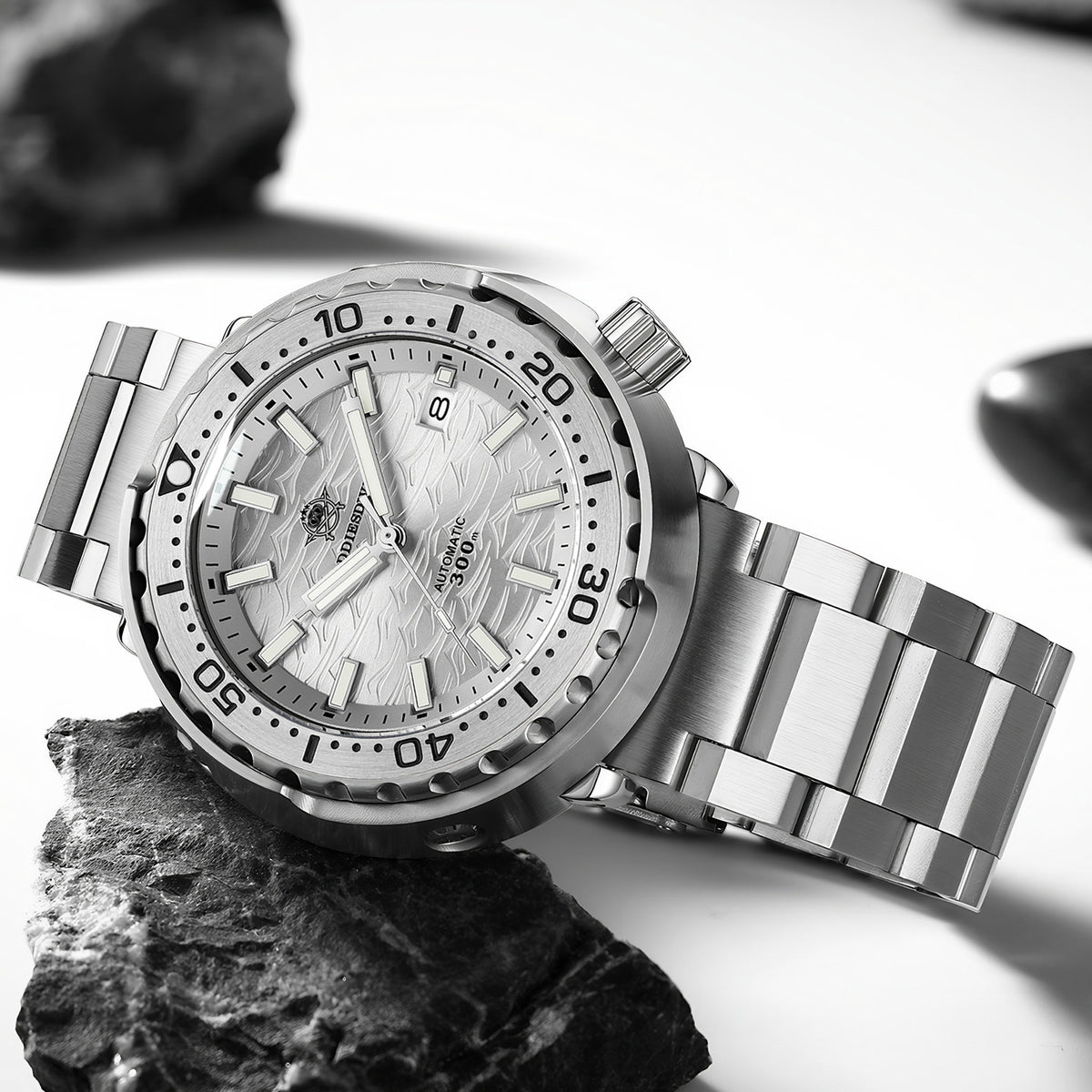 ★Speciale Capodanno★ Orologio automatico Addiesdive con cinturino in acciaio inossidabile, AD2098