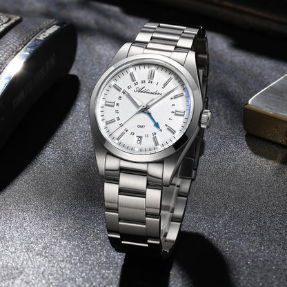 ★Saldi Anniversario★ADDIESDIVE Orologio al Quarzo GMT Elegance Collection AD2065