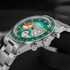 ADDIESDIVE 37mm Orologio Cronografo al Quarzo di Lusso AD2551