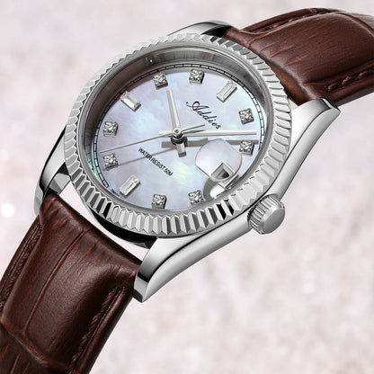 ★Nuovi Arrivi★Orologio da donna Addies da 28 mm con movimento al quarzo di lusso, modello AW25905