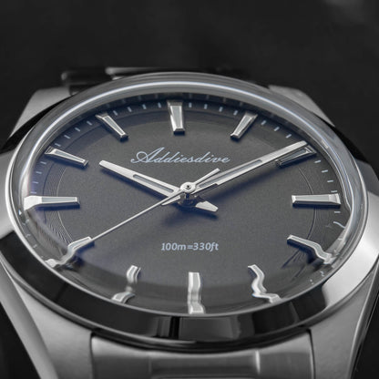 ★Magazzino Italia★ADDIESDIVE 36mm Orologio al Quarzo di Lusso VH31 AD2066