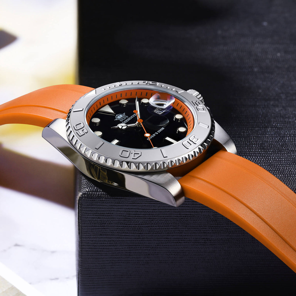 ★Saldi Anniversario★ADDIESDIVE Orologio Sportivo al Quarzo da 41 mm Impermeabile 200 m (AD2040)