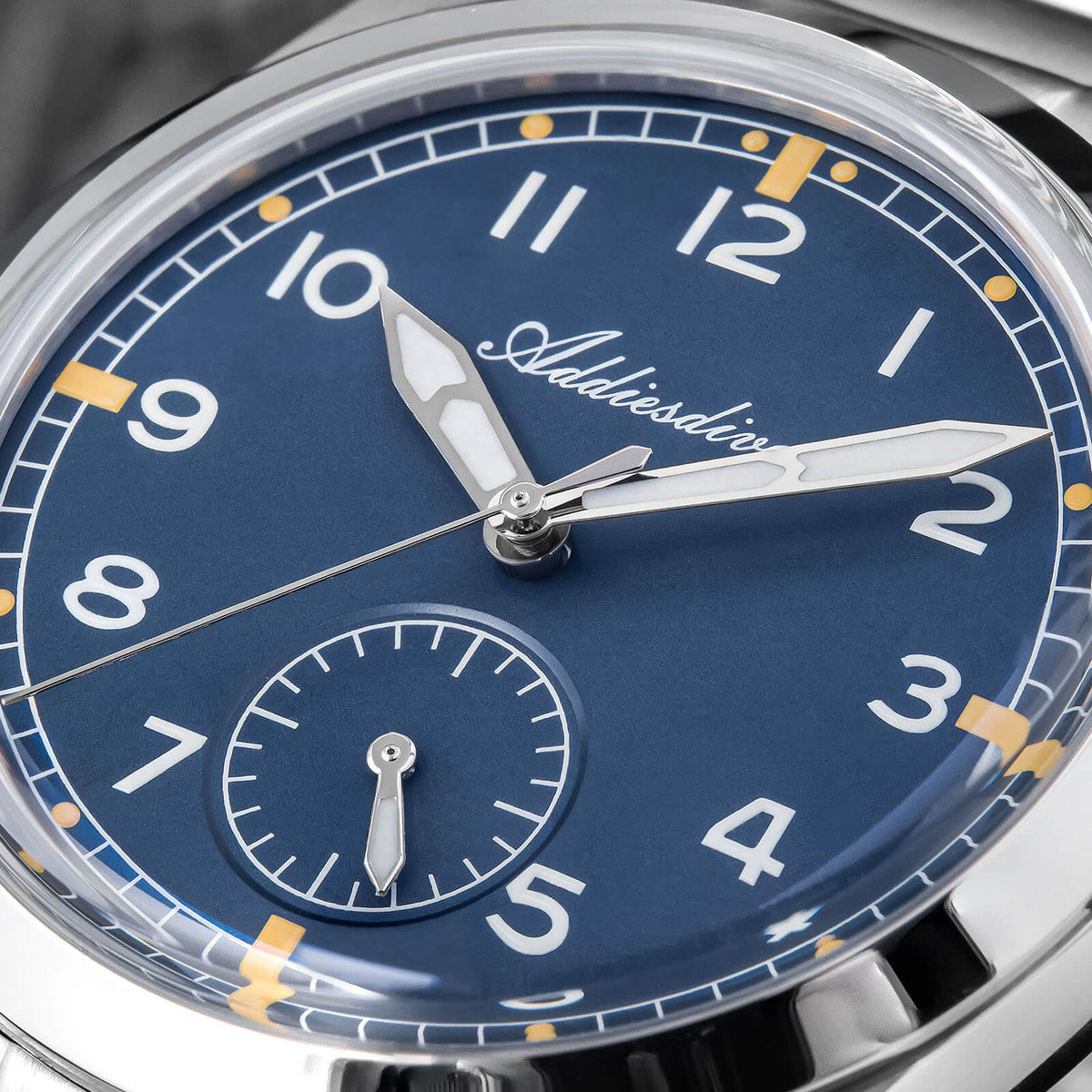 ★Speciali settimanali★Orologio da pilota vintage ADDIESDIVE 36 mm VH60 (AD2099)